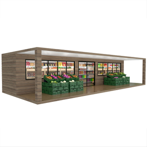 Equipo de supermercado de contenedores de envío